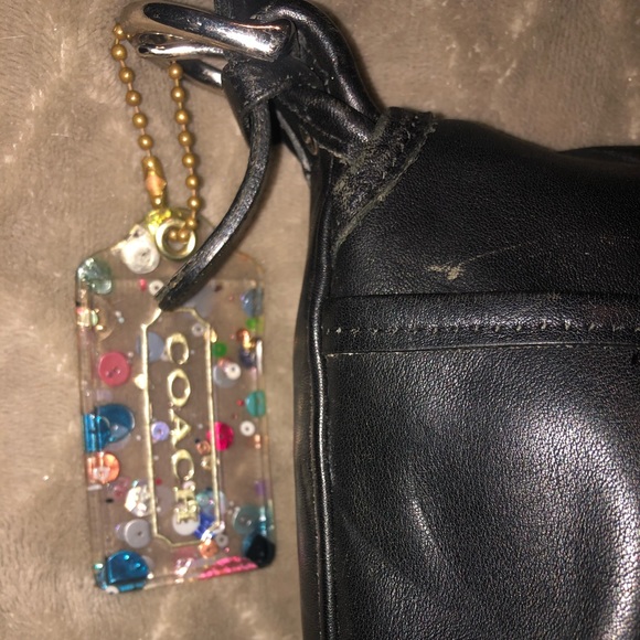 Leather Coach shoulder bag - Picture 5 of 9